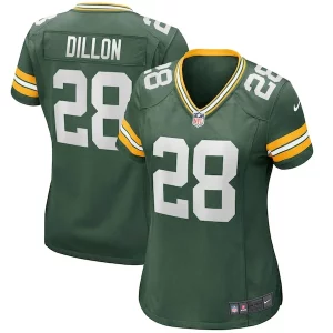 Outstanding AJ Dillon Green Bay Packers Nike Women's Player Game Jersey   Green to showcase your team pride
