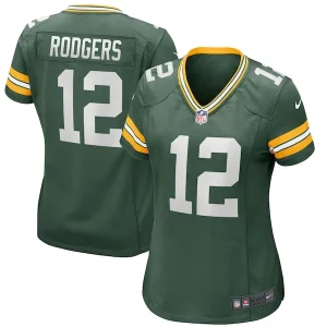 Impressive Aaron Rodgers Green Bay Packers Nike Women's Player Jersey   Green to showcase your team pride