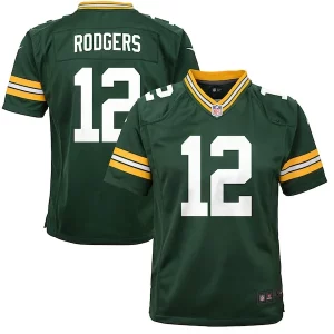 Fantastic Aaron Rodgers Green Bay Packers Nike Youth Game Jersey   Green to stand out at the stadium