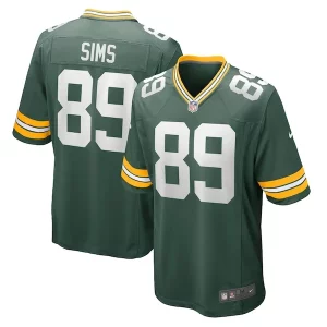 Outstanding Ben Sims Green Bay Packers Nike Team Game Jersey   Green to showcase your team pride