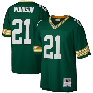 Gorgeous Charles Woodson Green Bay Packers Legacy Replica Jersey   Green to showcase your team pride