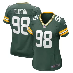 Terrific Chris Slayton Green Bay Packers Nike Women's Game Player Jersey   Green to showcase your team pride
