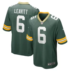 Unique Dallin Leavitt Green Bay Packers Nike Game Player Jersey   Green for die hard Packers fans