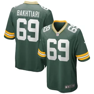 Amazing David Bakhtiari Green Bay Packers Nike Game Jersey   Green to stand out at the stadium