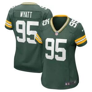 Stunning Devonte Wyatt Green Bay Packers Nike Women's Player Game Jersey   Green to stand out at the stadium