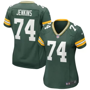 Fantastic Elgton Jenkins Green Bay Packers Nike Women's Game Jersey   Green for ultimate sports enthusiasts