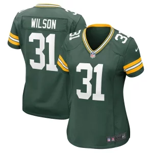 Terrific Emanuel Wilson Green Bay Packers Nike Women's Game Jersey   Green for die hard Packers fans