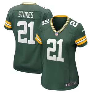 Outstanding Eric Stokes Green Bay Packers Nike Women's Game Jersey   Green perfect for game day celebrations