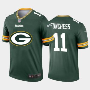 Unique Green Bay Packers #11 Devin Funchess Green Men's Big Team Logo Vapor Limited NFL Jersey for die hard Packers fans