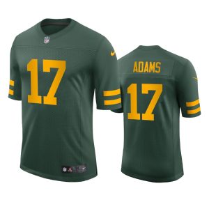 Gorgeous Green Bay Packers #17 Davante Adams Men's Alternate Vapor Limited Player NFL Jersey   Green to stand out at the stadium