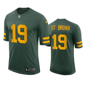 Terrific Green Bay Packers #19 Equanimeous St. Brown Men's Alternate Vapor Limited Player NFL Jersey   Green to stand out at the stadium