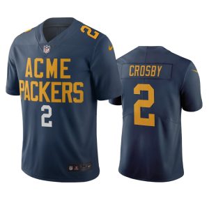 Impressive Green Bay Packers #2 Mason Crosby Navy Vapor Limited City Edition NFL Jersey a must have addition to your collection