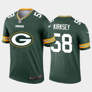 Outstanding Green Bay Packers #58 Christian Kirksey Green Men's Big Team Logo Vapor Limited NFL Jersey for die hard Packers fans
