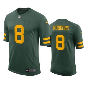 Unique Green Bay Packers #8 Amari Rodgers Men's Alternate Vapor Limited Player NFL Jersey   Green a must have addition to your collection