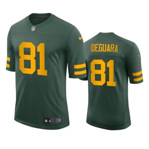 Stunning Green Bay Packers #81 Josiah Deguara Men's Alternate Vapor Limited Player NFL Jersey   Green to stand out at the stadium