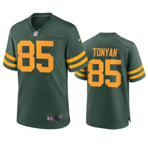 Gorgeous Green Bay Packers #85 Robert Tonyan Men's Alternate Game Player NFL Jersey   Green to stand out at the stadium