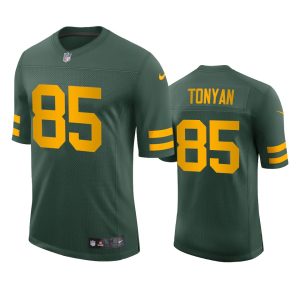 Amazing Green Bay Packers #85 Robert Tonyan Men's Alternate Vapor Limited Player NFL Jersey   Green for ultimate sports enthusiasts