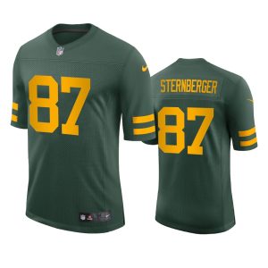Unique Green Bay Packers #87 Jace Sternberger Men's Alternate Vapor Limited Player NFL Jersey   Green for die hard Packers fans