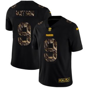 Unique Green Bay Packers #9 Christian Watson Men's Black Flocked Lightning Vapor Limited NFL Jersey for ultimate sports enthusiasts