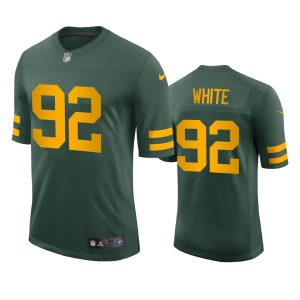 Stunning Green Bay Packers #92 Reggie White Men's Alternate Vapor Limited Player NFL Jersey   Green perfect for game day celebrations