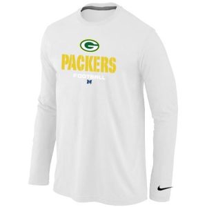 Fantastic Green Bay Packers Critical Victory Long Sleeve NFL T Shirt White to showcase your team pride