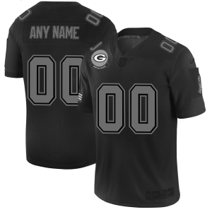 Unique Green Bay Packers Custom Men's  Black 2019 Salute to Service Limited Stitched NFL Jersey to showcase your team pride