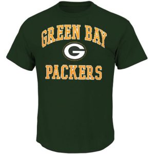 Unique Green Bay Packers Majestic Big and Tall Heart & Soul III T Shirt Green for die hard Packers fans