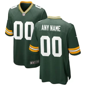 Amazing Green Bay Packers Nike Custom Game Jersey   Green for ultimate sports enthusiasts