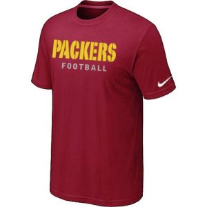 Stunning Green Bay Packers Sideline Legend Authentic Font Dri FIT NFL T Shirt Red a must have addition to your collection