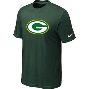 Amazing Green Bay Packers Sideline Legend Authentic Logo Dri FIT NFL T Shirt Dark Green to showcase your team pride