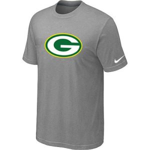 Terrific Green Bay Packers Sideline Legend Authentic Logo Dri FIT  NFL T Shirt Light Grey a must have addition to your collection