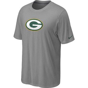 Amazing Green Bay Packers Sideline Legend Authentic Logo Dri FIT NFL T Shirt Light Grey a must have addition to your collection