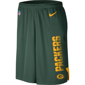 Impressive Green Bay Packers  Sideline Player Knit Performance Shorts Green to showcase your team pride