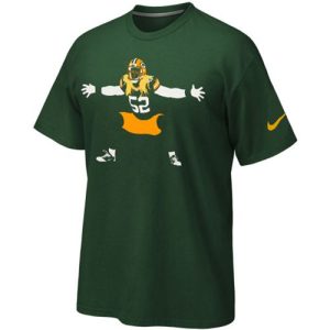 Fantastic Green Bay Packers  Silhouette T Shirt Green a must have addition to your collection