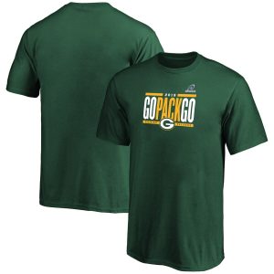 Outstanding Green Bay Packers Youth 2019 NFL Playoffs Bound Hometown Checkdown T Shirt Green for die hard Packers fans