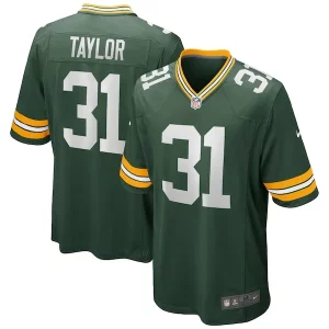 Amazing Jim Taylor Green Bay Packers Nike Game Retired Player Jersey   Green perfect for game day celebrations