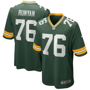 Impressive Jon Runyan Green Bay Packers Nike Player Game Jersey   Green for ultimate sports enthusiasts