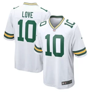 Amazing Jordan Love Green Bay Packers Nike Game Jersey   White a must have addition to your collection