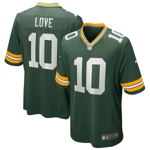Impressive Jordan Love Green Bay Packers Nike Player Game Jersey   Green to stand out at the stadium