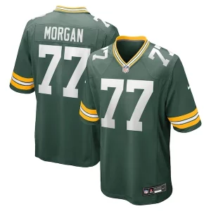 Amazing Jordan Morgan Green Bay Packers Nike 2024 NFL Draft First Round Pick Player Game Jersey   Green to showcase your team pride