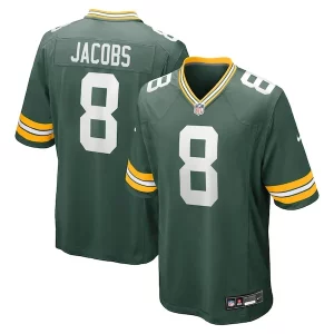 Amazing Josh Jacobs Green Bay Packers Nike Team Game Jersey   Green a must have addition to your collection