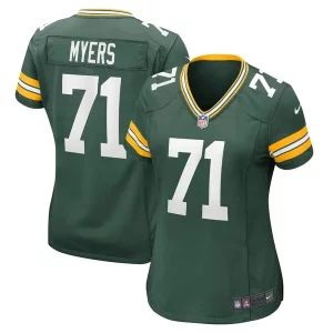 Fantastic Josh Myers Green Bay Packers Nike Women's Game Jersey   Green perfect for game day celebrations