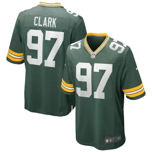 Terrific Kenny Clark Green Bay Packers Nike Game Jersey   Green to stand out at the stadium