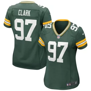 Fantastic Kenny Clark Green Bay Packers Nike Women's Game Jersey   Green perfect for game day celebrations