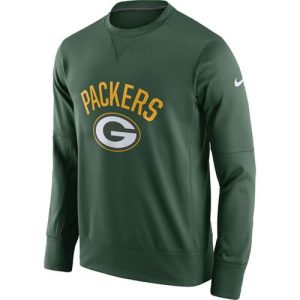 Outstanding Men's Green Bay Packers  Green Sideline Circuit Performance Sweatshirt a must have addition to your collection