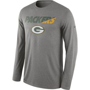 Terrific Men's Green Bay Packers  Heather Gray Legend Staff Practice Long Sleeves Performance T Shirt to stand out at the stadium