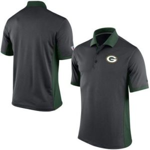 Terrific Men's  NFL Green Bay Packers Charcoal Team Issue Performance Polo a must have addition to your collection