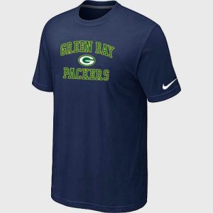 Outstanding NFL Green Bay Packers Heart & Soul NFL T Shirt Midnight Blue to showcase your team pride