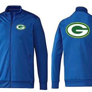 Amazing NFL Green Bay Packers Team Logo Jacket Blue_1 perfect for game day celebrations