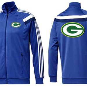 Terrific NFL Green Bay Packers Team Logo Jacket Blue_4 for ultimate sports enthusiasts